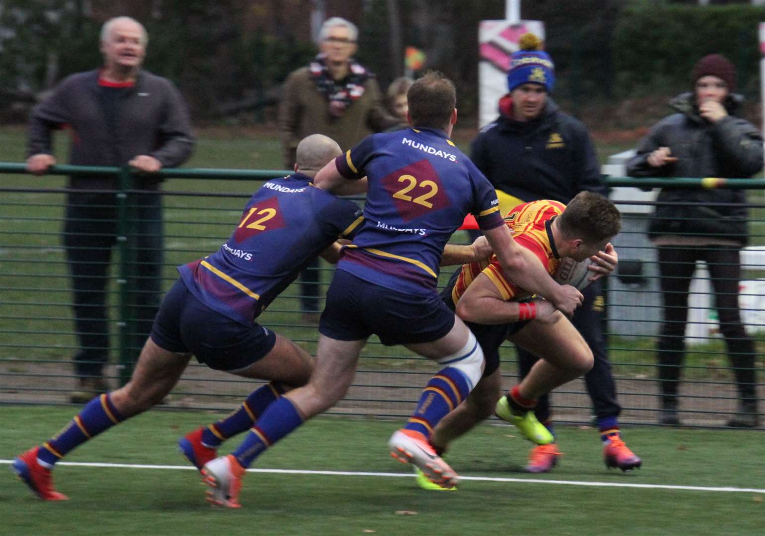 Medway take on Cobham during the curtailed 2019/20 campaign. Picture: Paul Wardzynski (43664367)