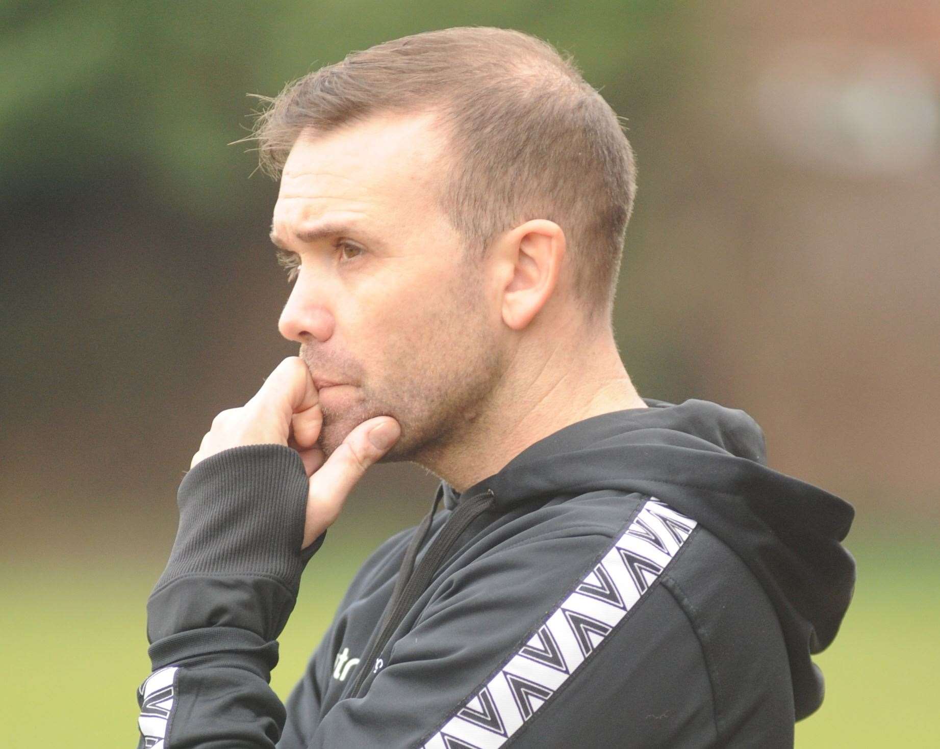 Darren Blackburn - waited six months to take charge of Sittingbourne in a competitive game. Picture: Steve Crispe (42290419)