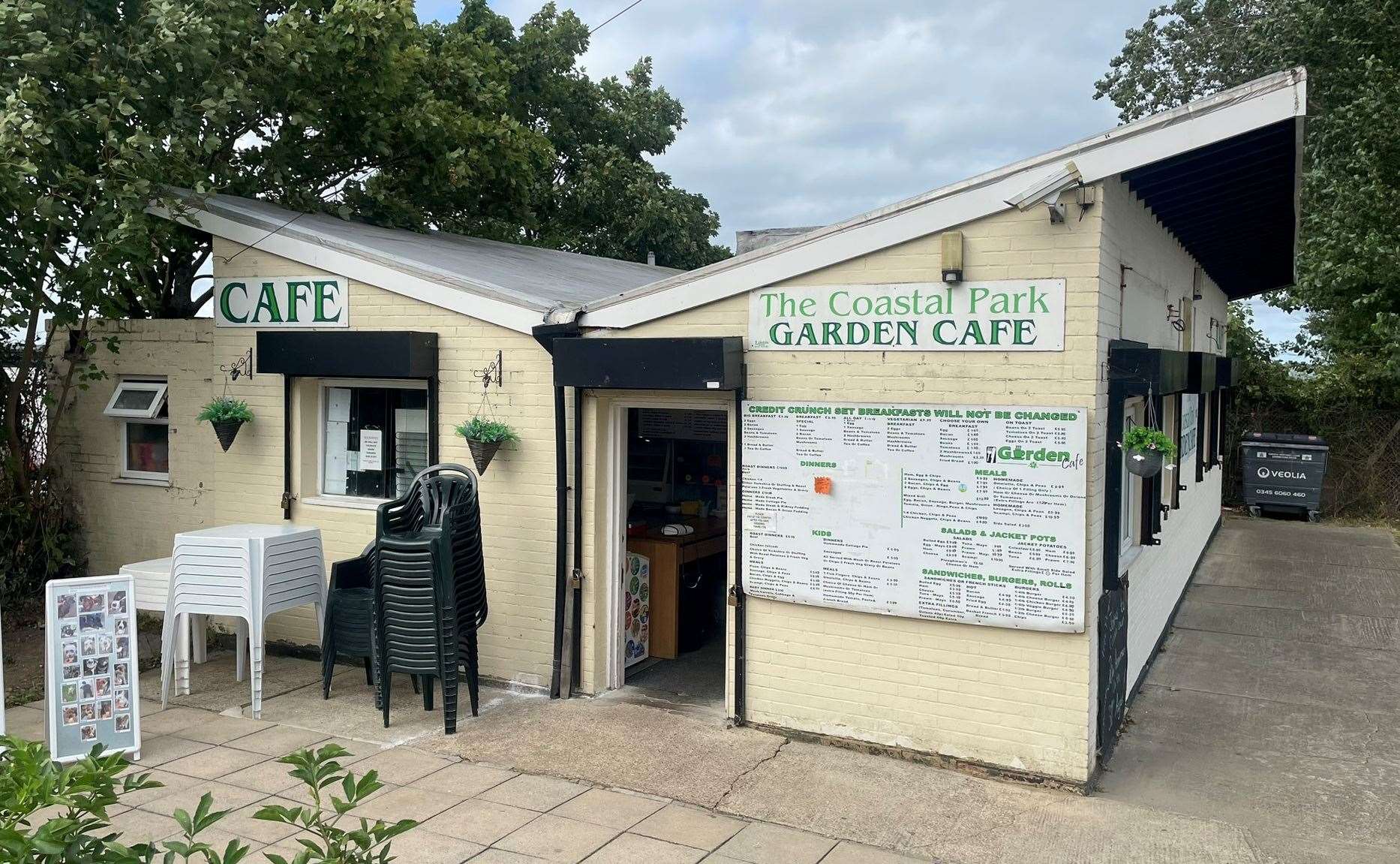 The Costal Park Garden Cafe in Leysdown. Picture: Joe Crossley