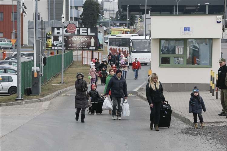 Ukrainians will be granted three years’ leave to remain in the UK. Picture: Visar Kryeziu/AP/PA