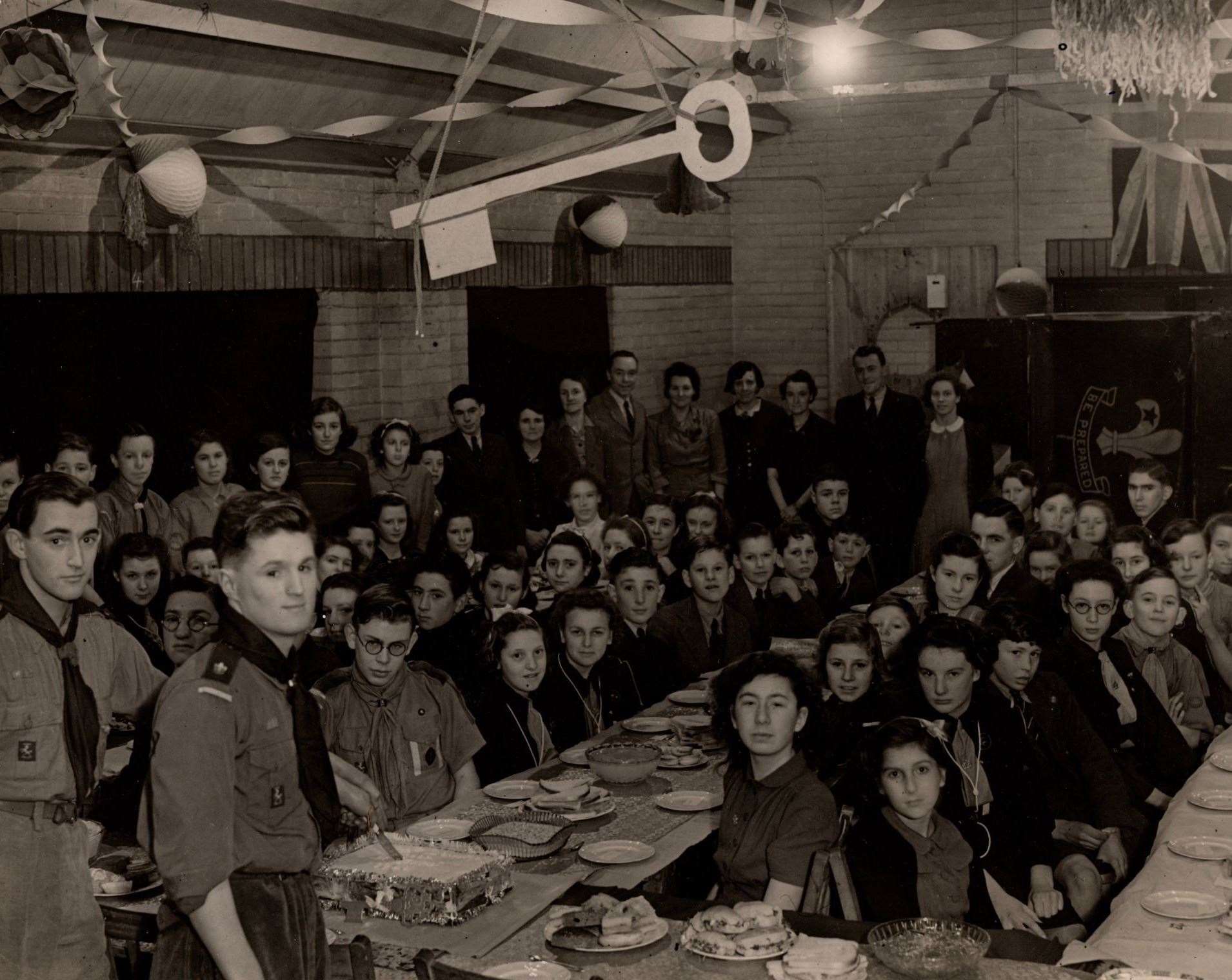 Members celebrate their 21st birthday in 1945