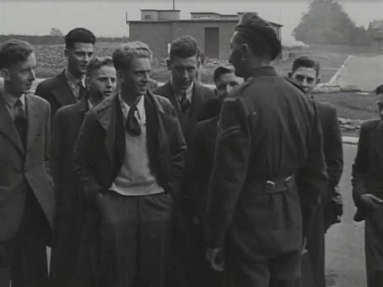 These young recruits were soon to learn their Corporal was King