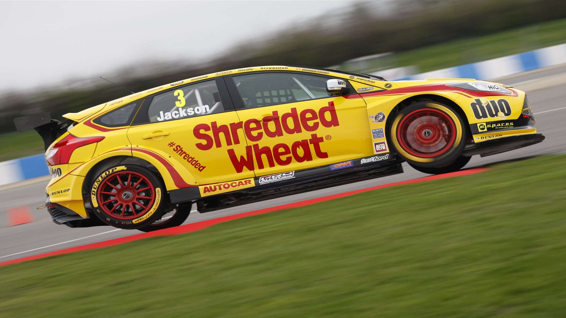 Mat Jackson pushes on in testing. Picture: Jakob Ebrey Photography