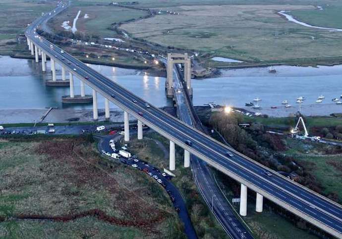 Kingsferry Bridge is to close for multiple days in June and July. Picture: Phil Drew