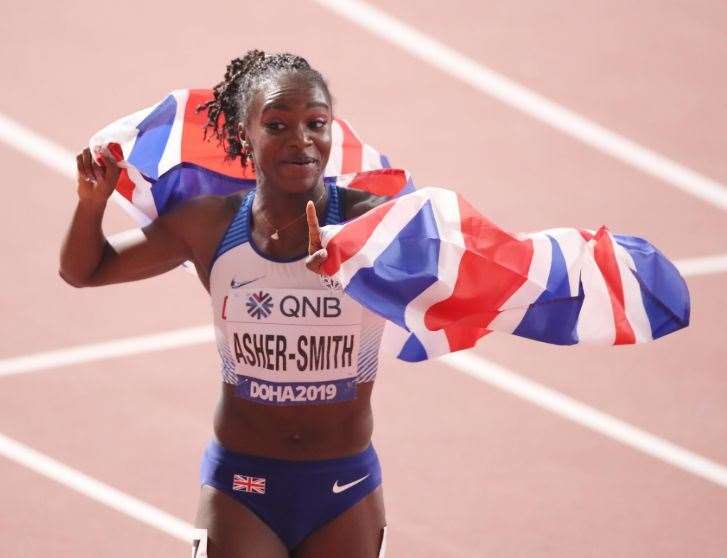 Dina Asher-Smith is going for her third Olympic medal. Picture: @TeamGB