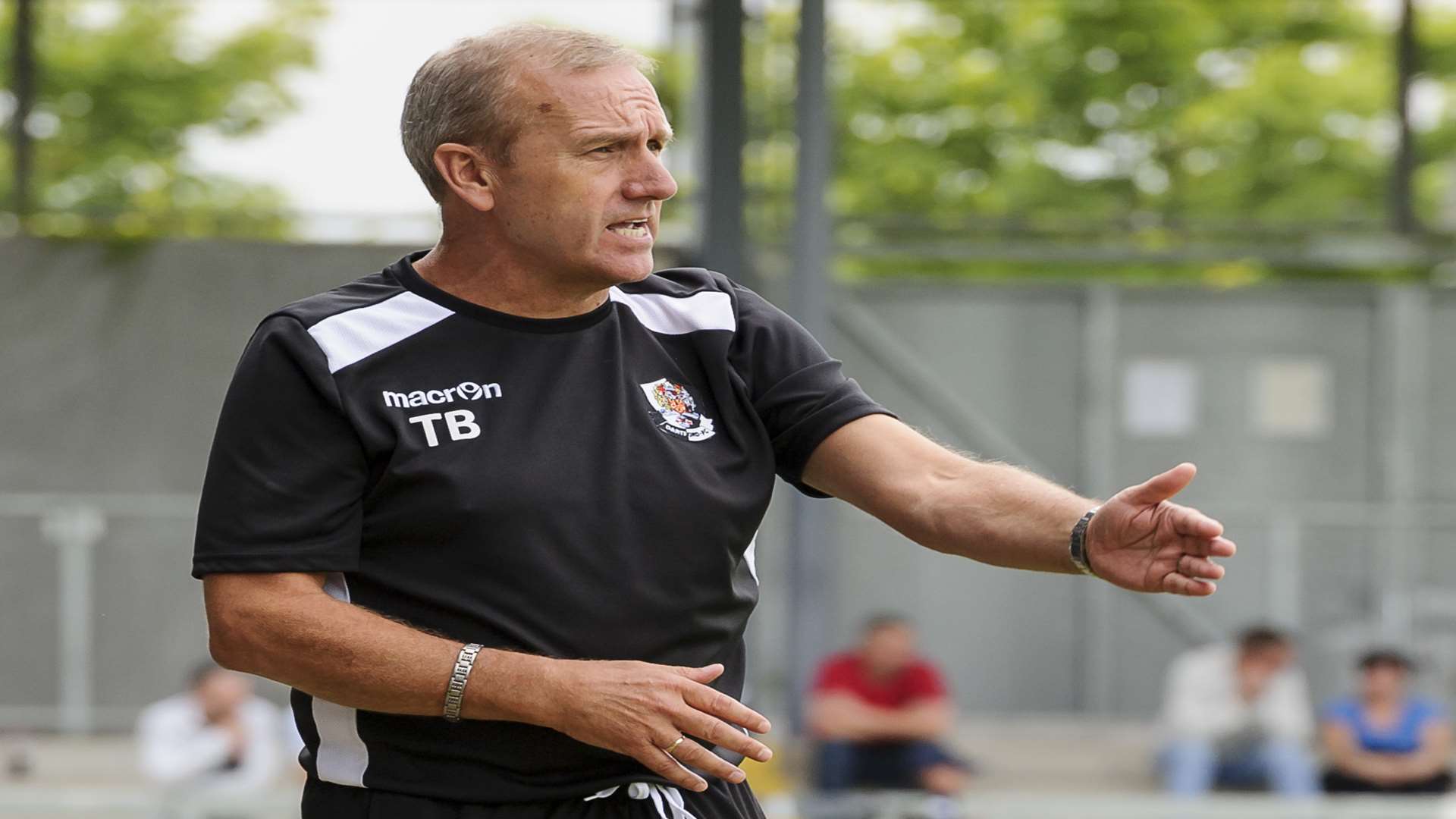 Dartford manager Tony Burman Picture: Andy Payton