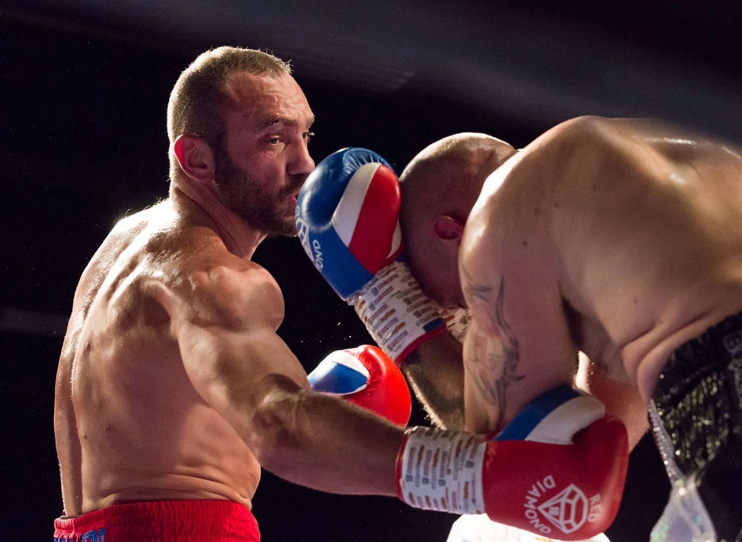 Paul Brown beat Andy Bishop on points in February at Mote Park Leisure Centre, Maidstone Picture: Countrywide Photographic