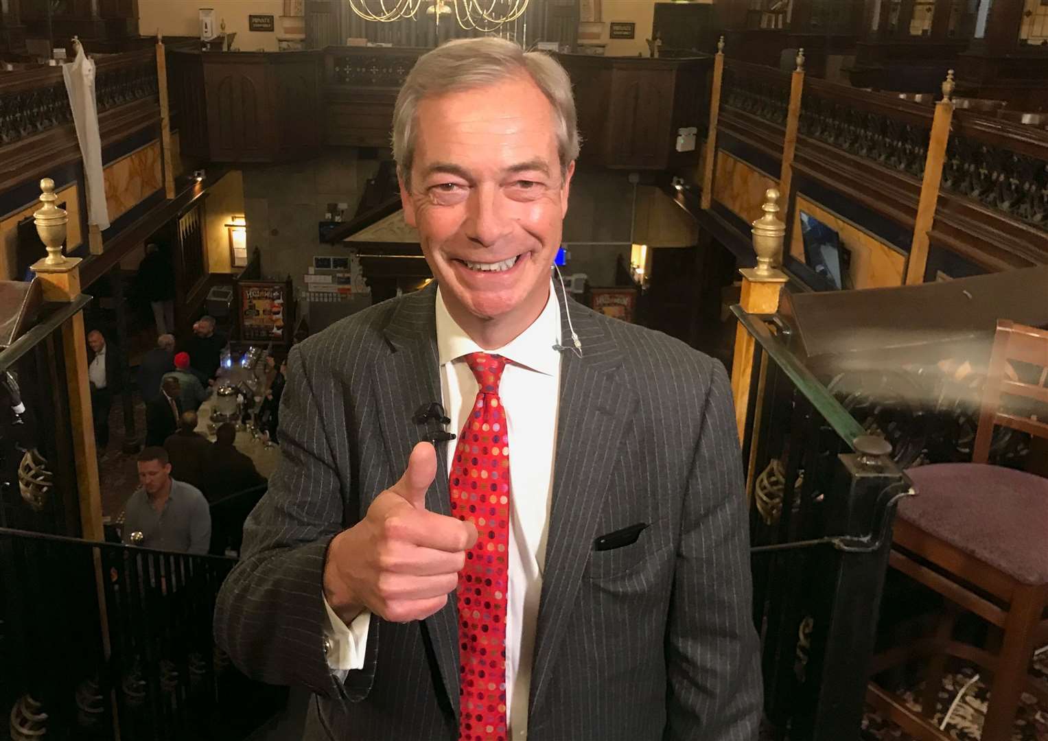 Comeback king Nigel Farage