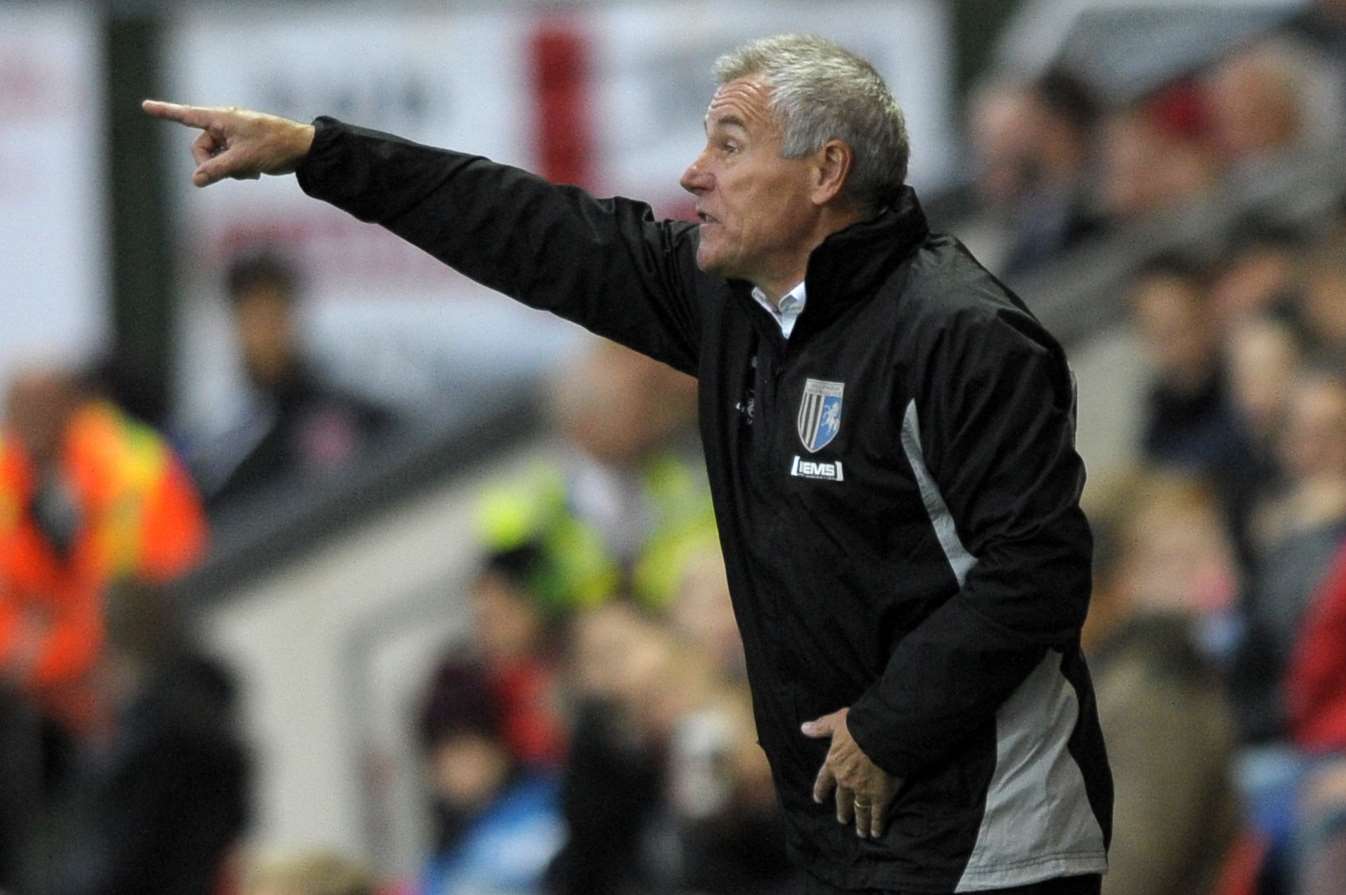 Gillingham caretaker manager Peter Taylor Picture: Barry Goodwin