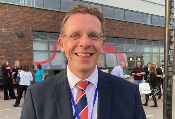 Oasis Academy principal Andy Booth