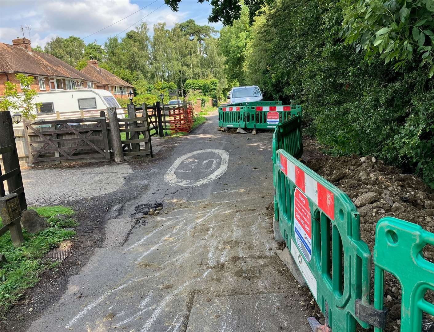 There are concerns about how local communities will cope with the road closures. Pictures: Simon Finlay