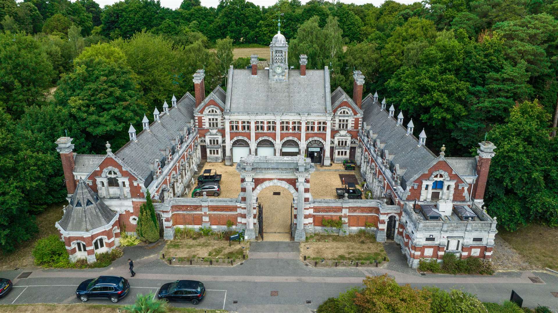 The stable block at Salomons House. Known as Runcie Court. Pic Emily Harding Photography