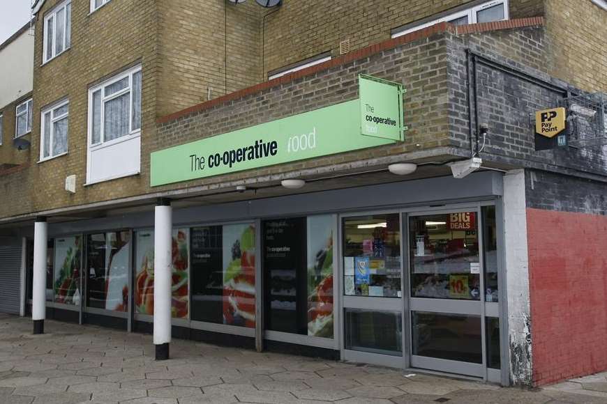 The Co-op in Kestrel Road, Lordswood