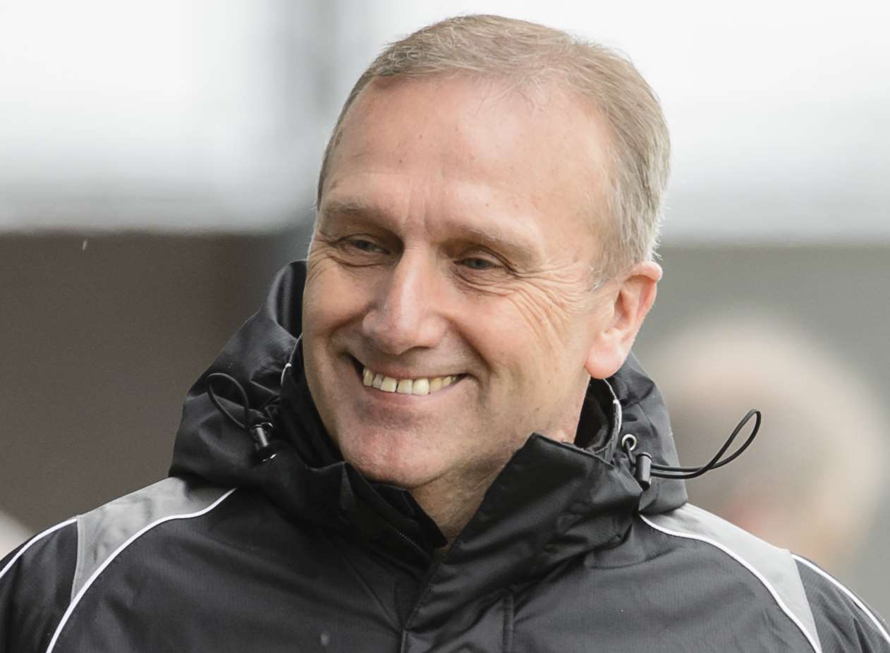 Dartford manager Tony Burman Picture: Andy Payton