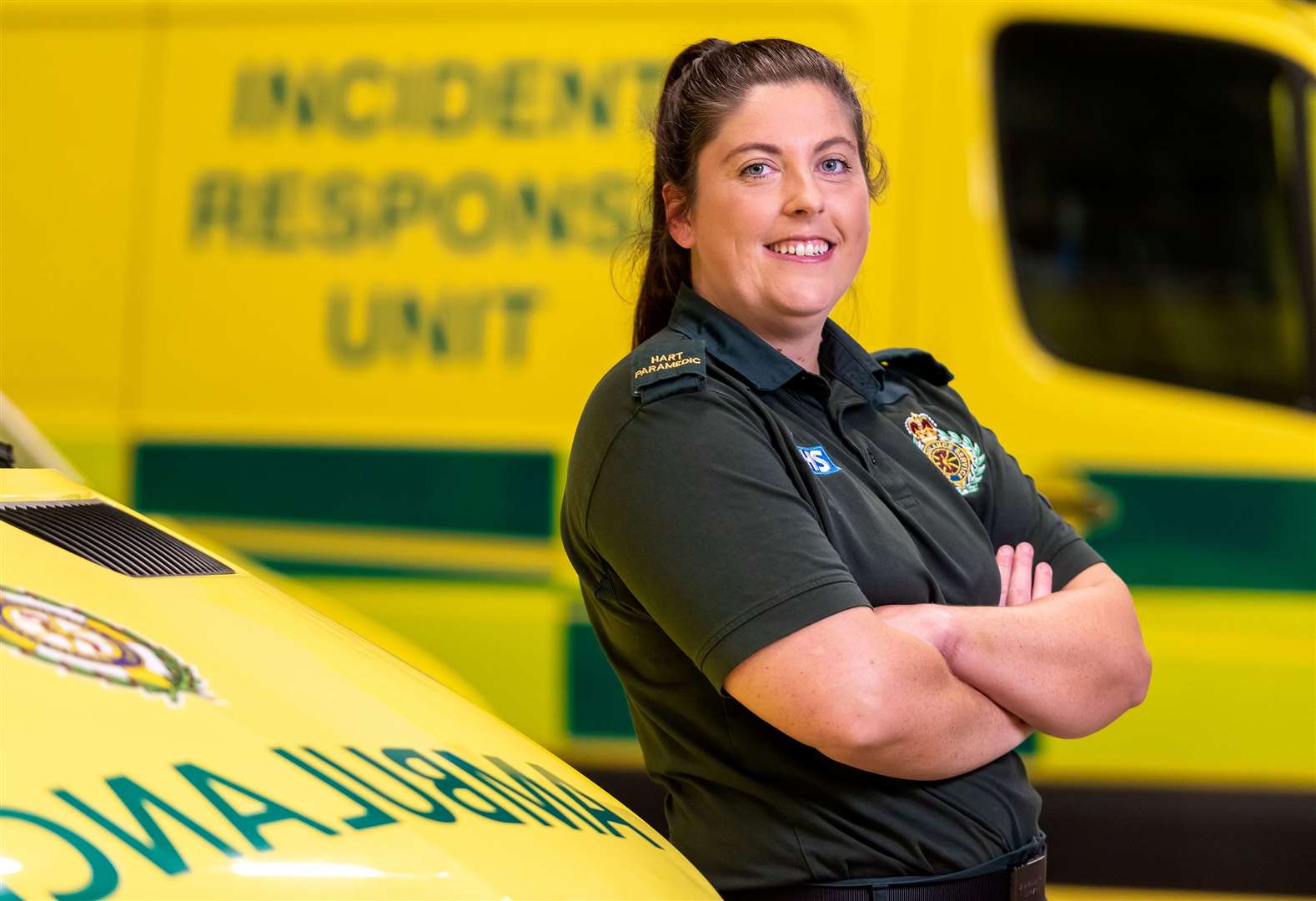 Sittingbourne paramedic Emma Bareham has been recognised for her bravery. Picture: SECAmb