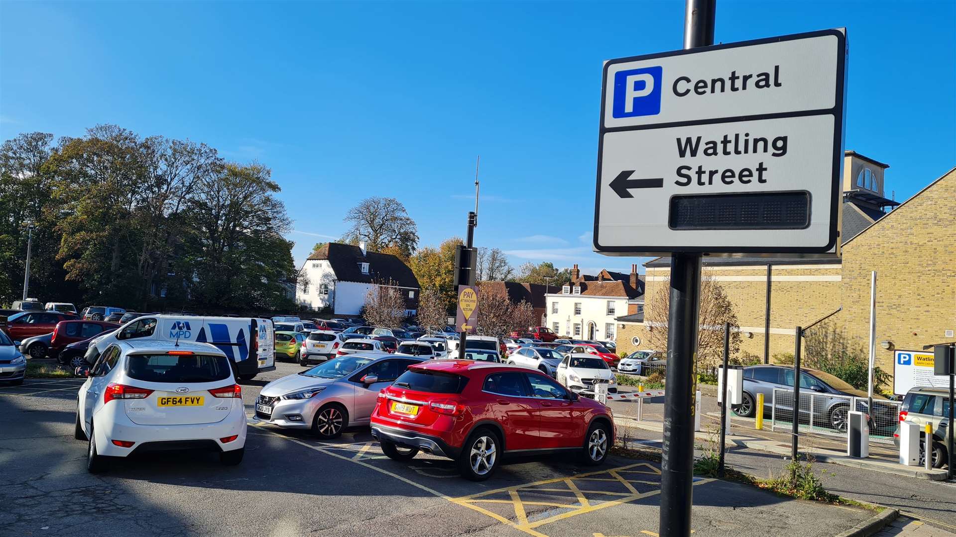 Watling Street car park in Canterbury. Picture: Gerry Warren