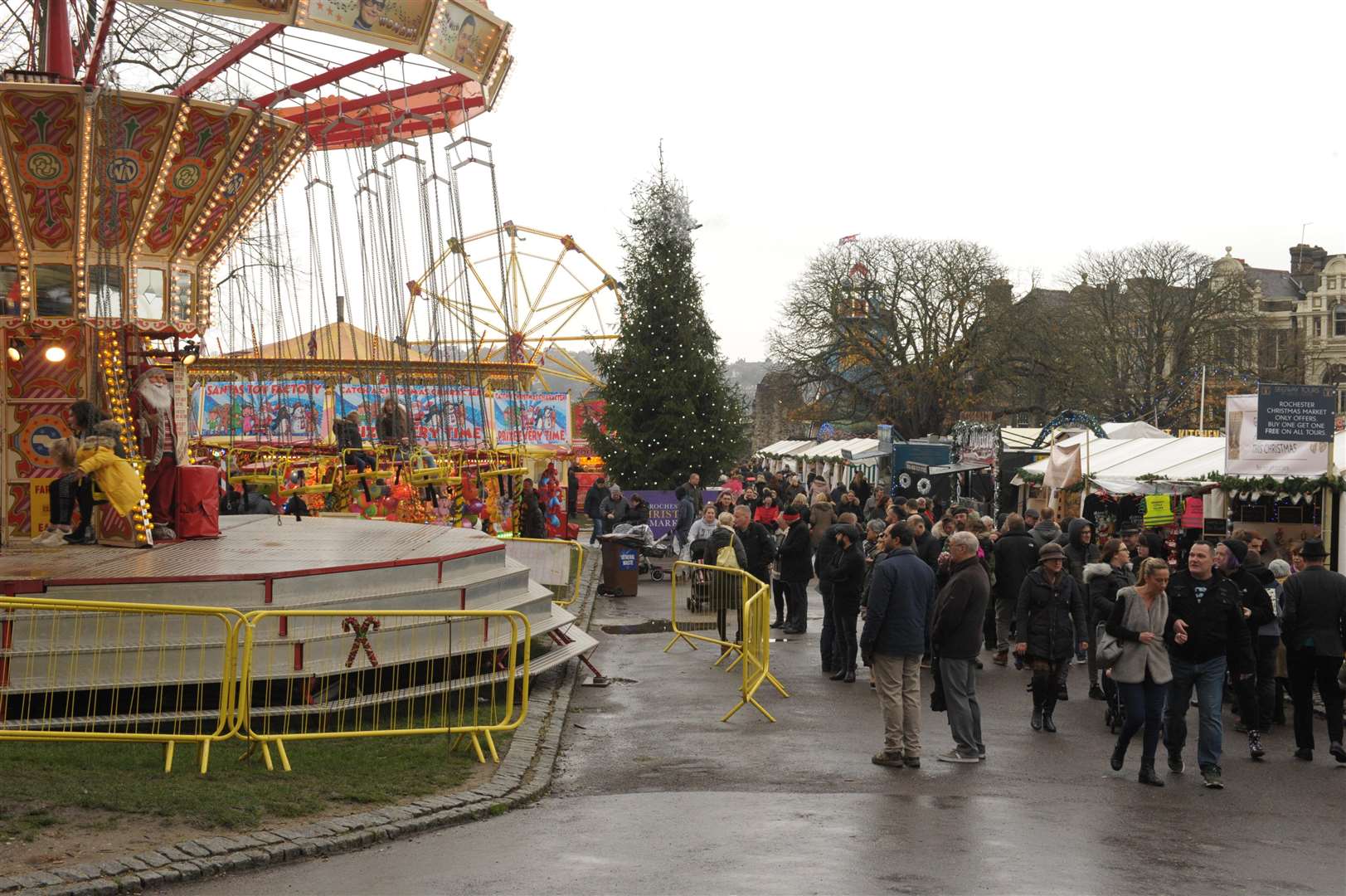 Rochester Christmas Market at the Castle Gardens. Picture: Steve Crispe