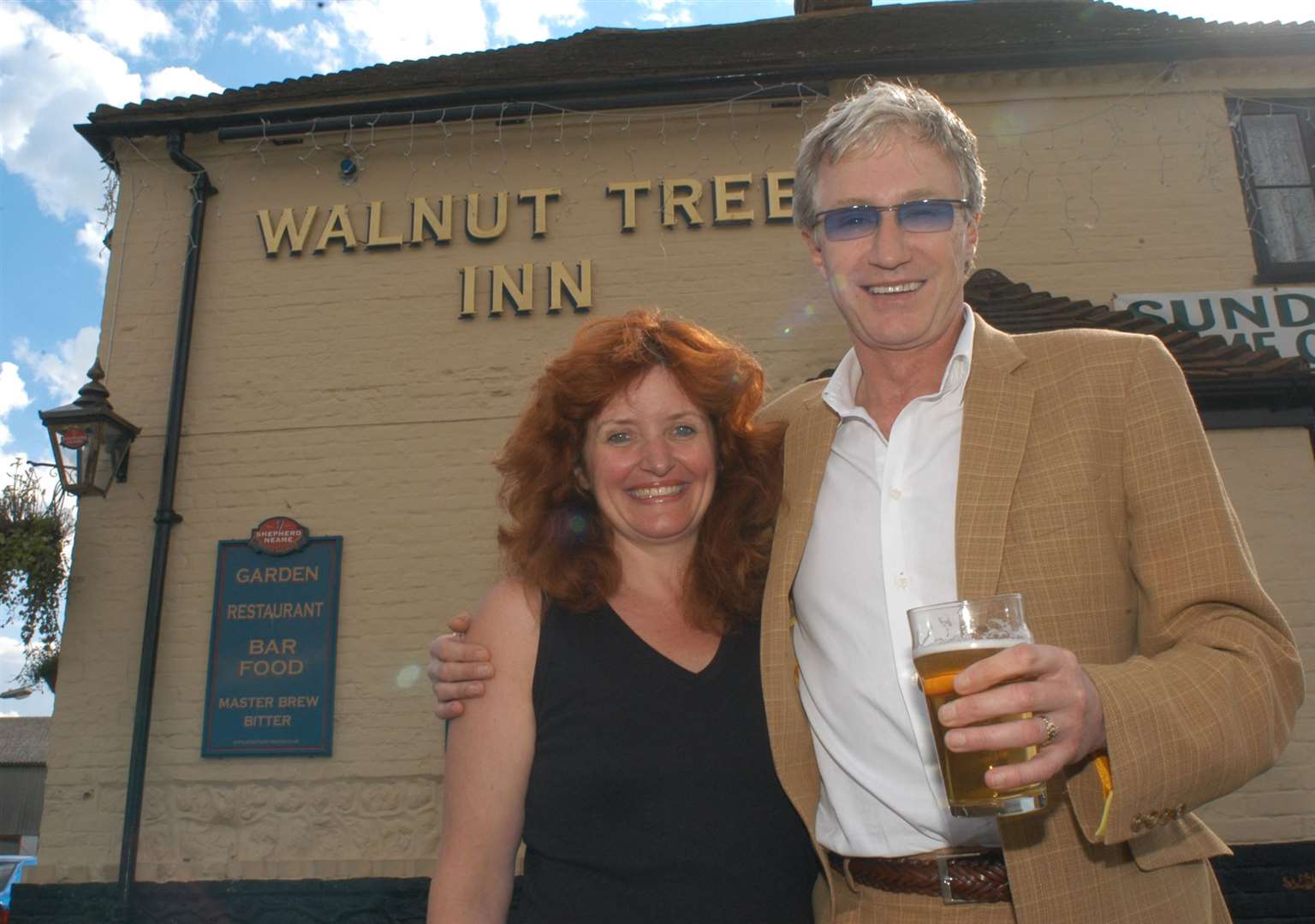 Karen Frith and Paul O'Grady