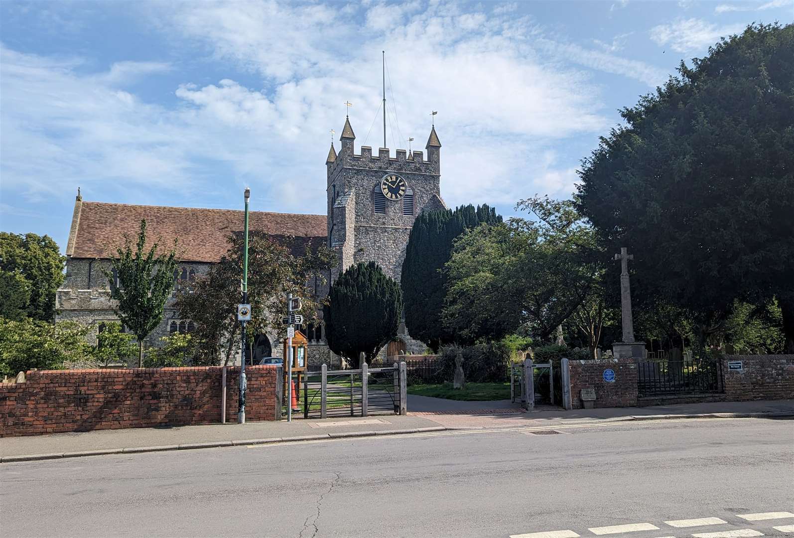 The pretty village of Wye