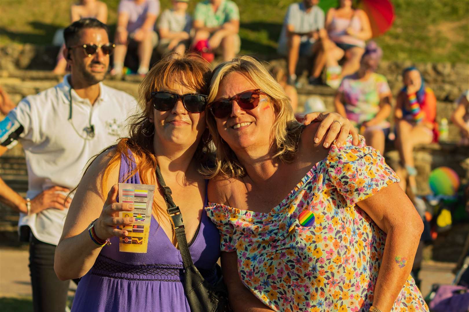 Gravesham Pride 2022 took place in Fort Gardens. Picture: Ben Archell