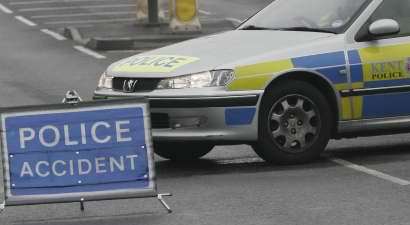 Police were called to the crash. Stock image.