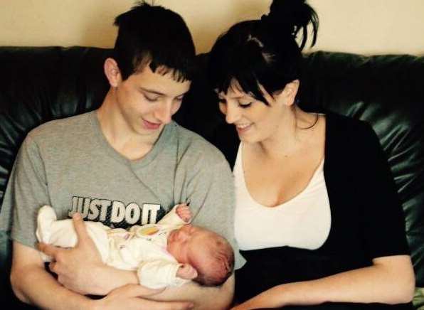 MIchael and Lauren with daughter Lily-Rose