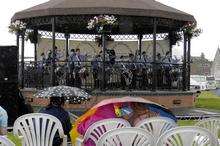 Deal's memorial bandstand