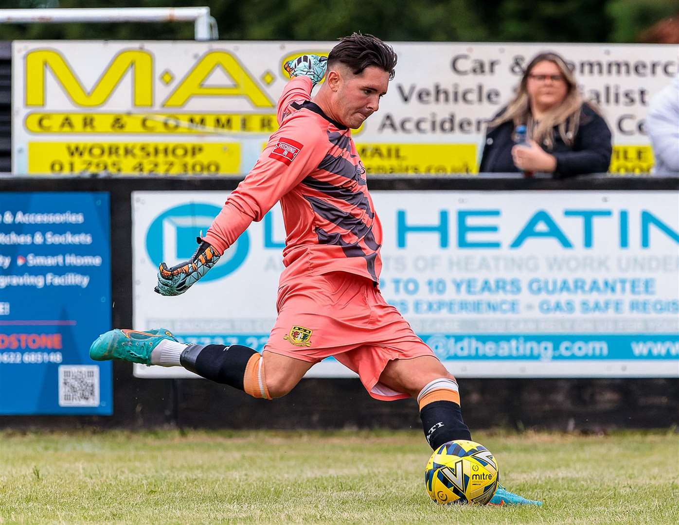 Sittingbourne goalkeeper Harley Earle. Picture: Helen Cooper