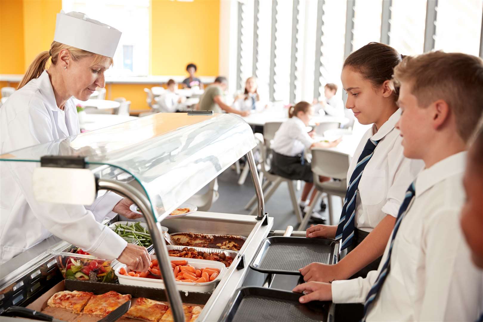 After year two, there is no universal provision of free school meals. Image: iStock.