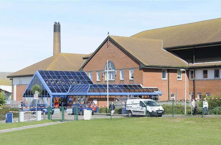 Margate’s QEQM Hospital, also part of the trust