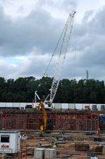 Work in progress on the new buildings at the Isle of Sheppey Academy, West Site