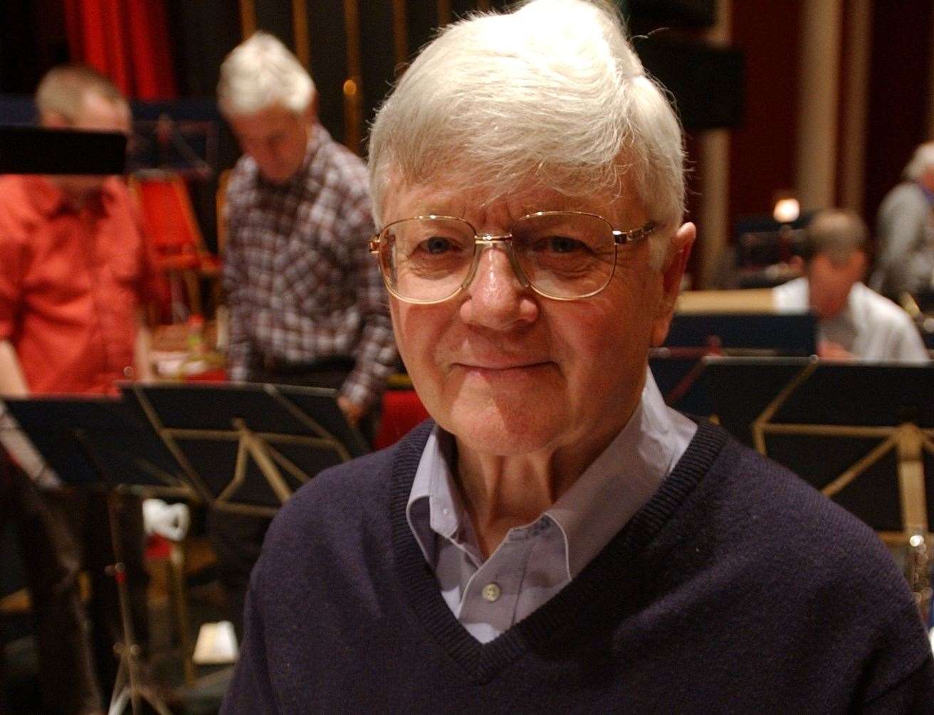 Paul Neville at rehearsals for the All Stars Band’s 18th annual concert at the Winter Gardens Margate in 2007. Picture: Terry Scott