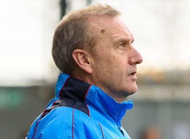 Dartford manager Tony Burman Picture: Terry Jones