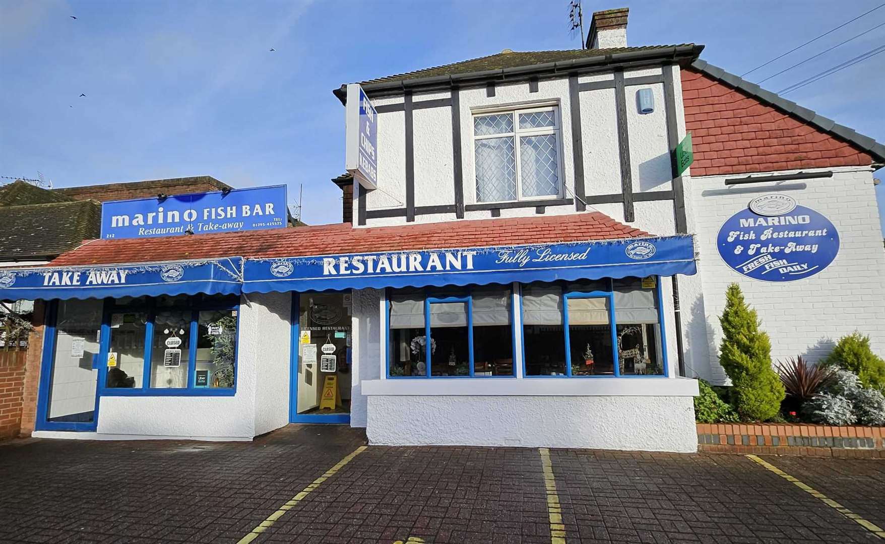 Marino Fish Bar in Sittingbourne. Picture: Andy Matheou