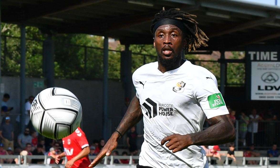 Ade Azeez - missed a first-half penalty against Havant. Picture: Keith Gillard