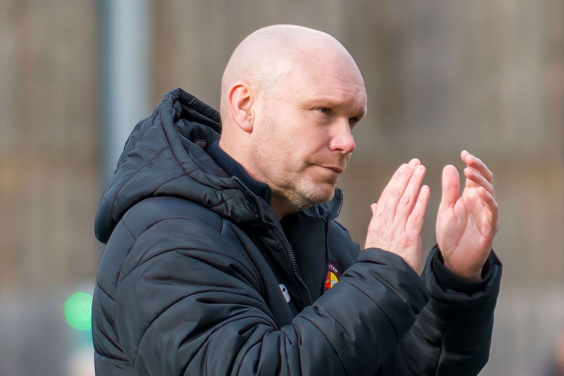 Ebbsfleet manager Danny Searle. Picture: Ed Miller/EUFC