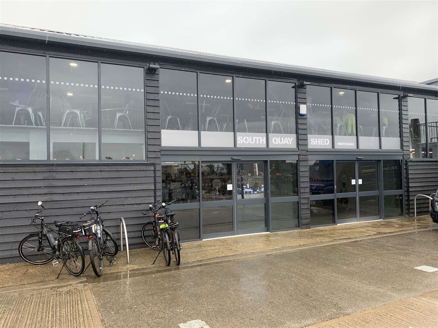 The South Quay Shed in Whitstable harbour. Picture: Canterbury City Council