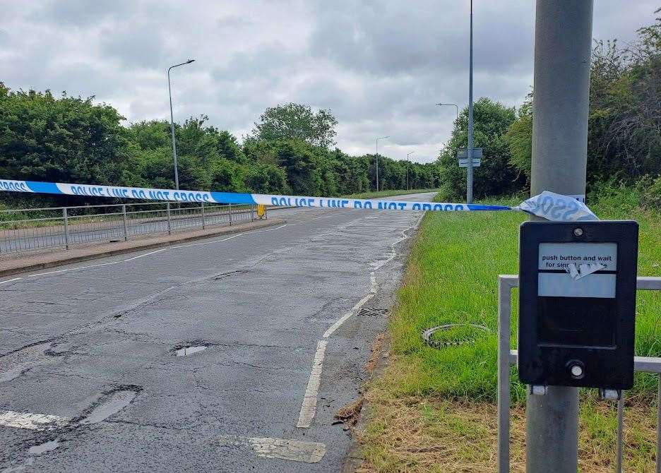 Emergency services were first called to the A2990 Old Thanet Way shortly before 6am