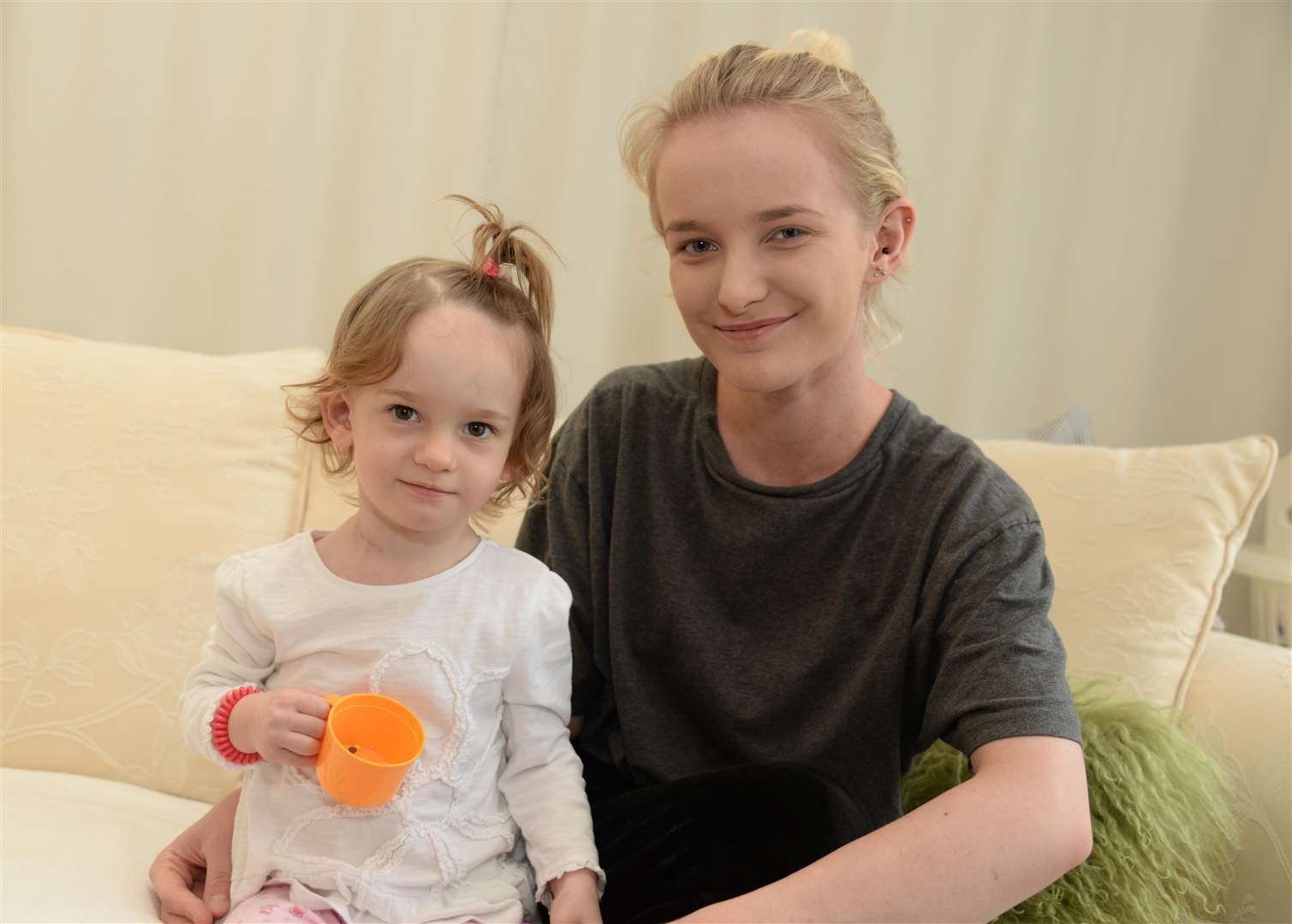 Poppy Martin and mum Elle of Spire Avenue, Whitstable