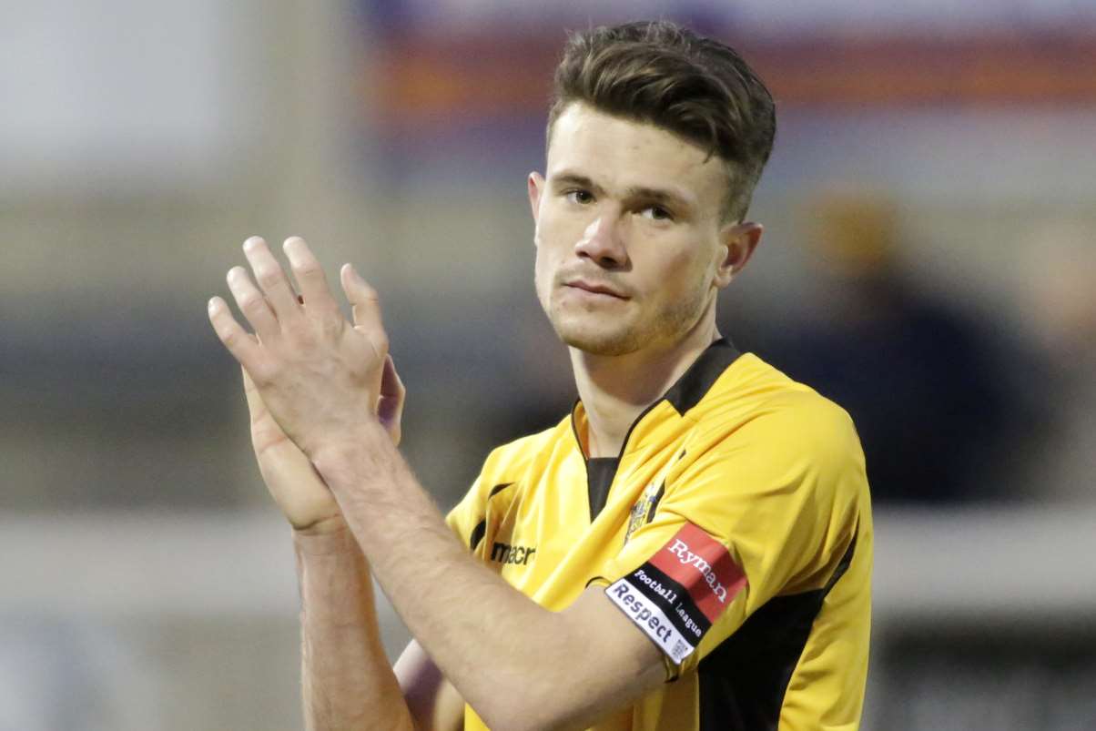 Jack Parkinson is set to leave Maidstone Picture: Martin Apps