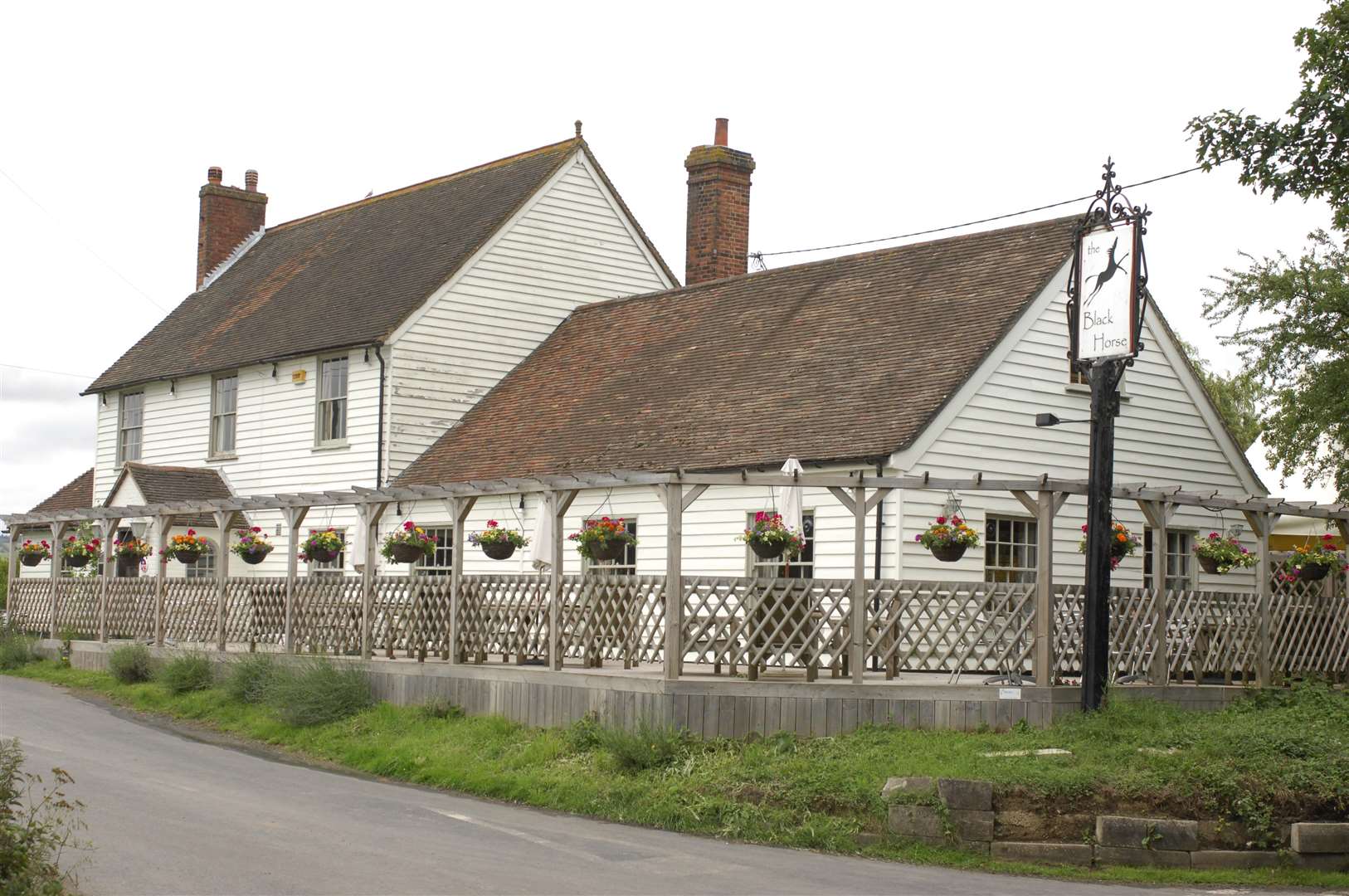 The Black Horse pub, Monks Horton