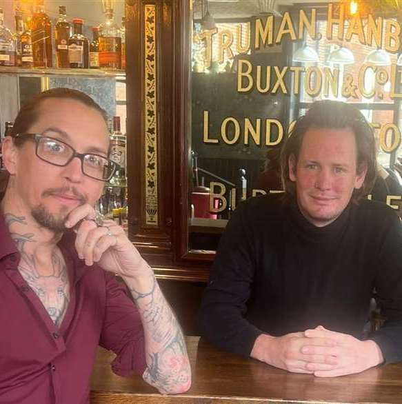 Licensees Kieran-miguel D'la, left, and Billy Dutton