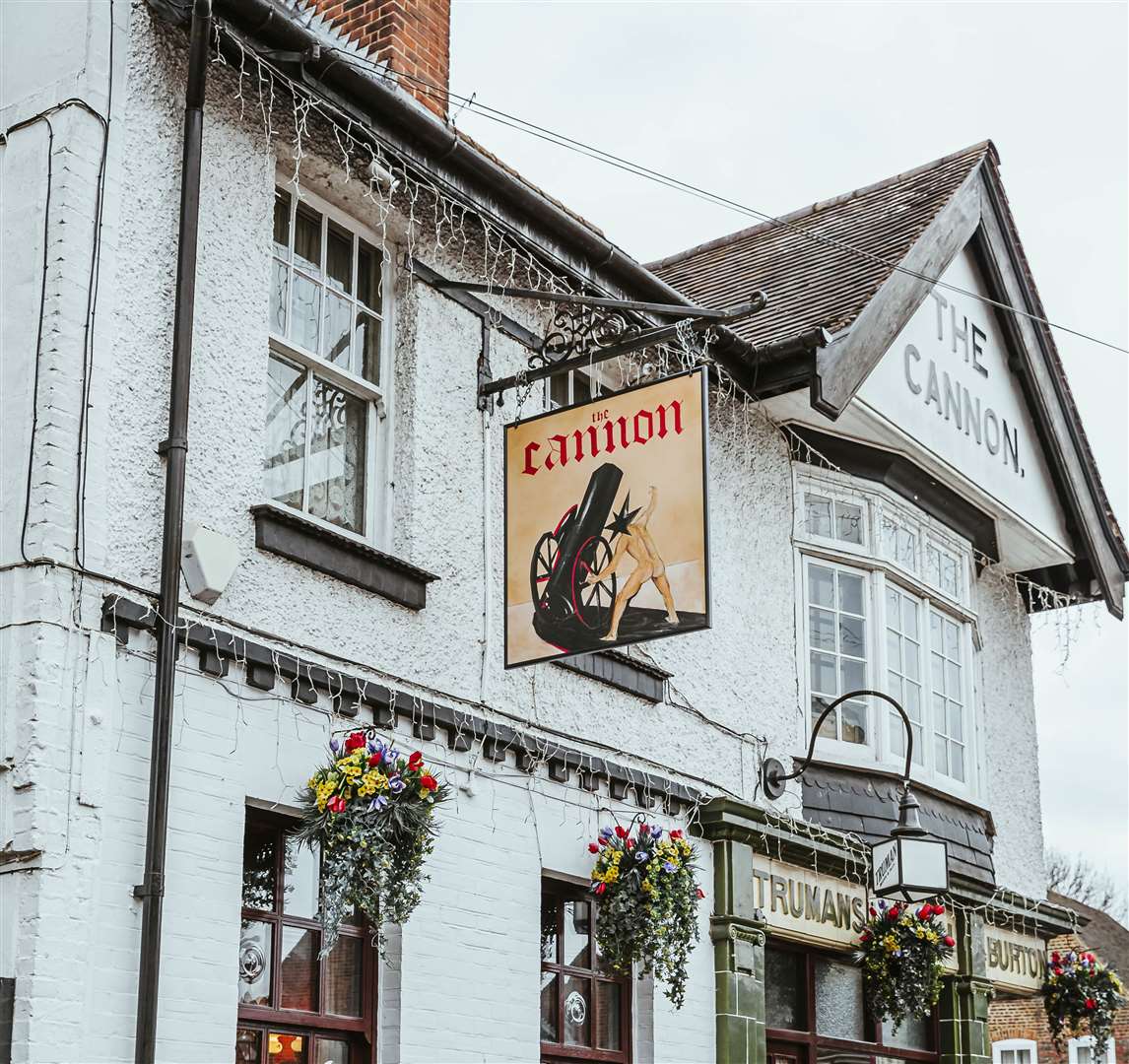 The new sign will be displayed temporarily. Picture: Stella Artois