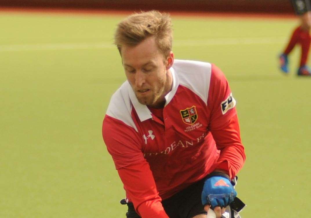 Holcombe Hockey Club coach Barry Middleton was among the goals on Sunday