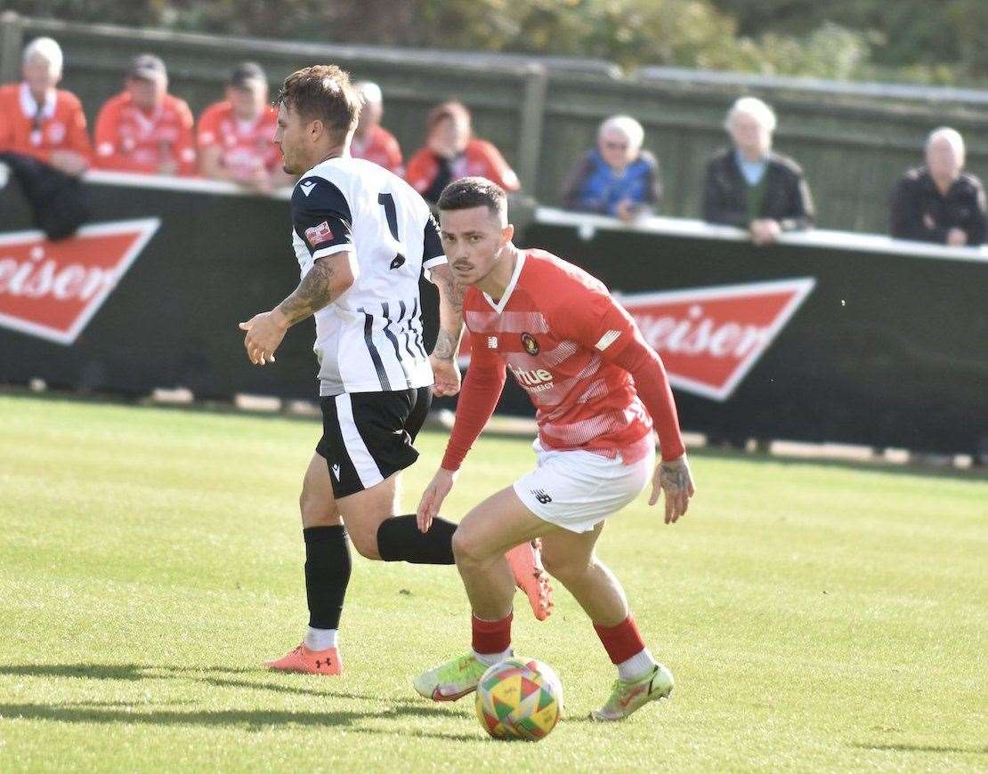 Ramsgate new boy Jack Paxman in his Ebbsfleet days. Picture: Ed Miller/EUFC