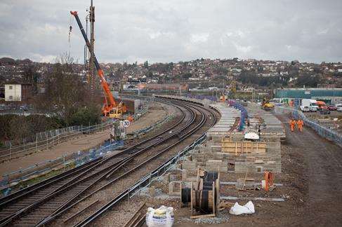 Rochester station taking shape