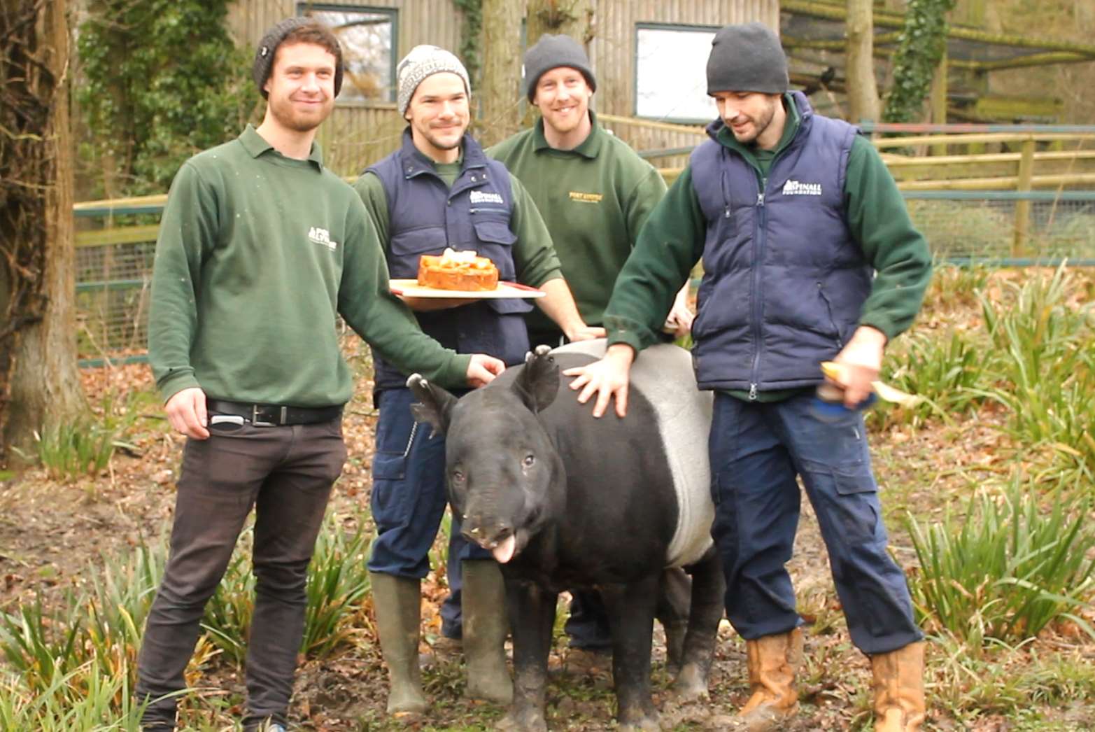 Kingut celebrates his birthday at Port Lympne