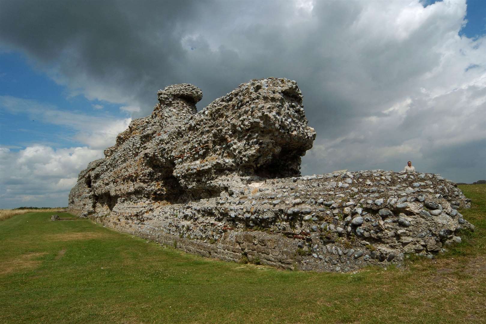 The Roman Fort underwent a huge refurbishment last year to make the site more accessible