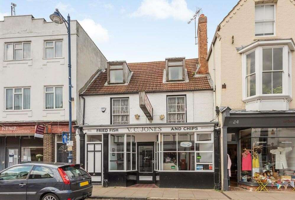 V.C. Jones in Whitstable is on the market. Picture: Christopher Hodgson/ Rightmove