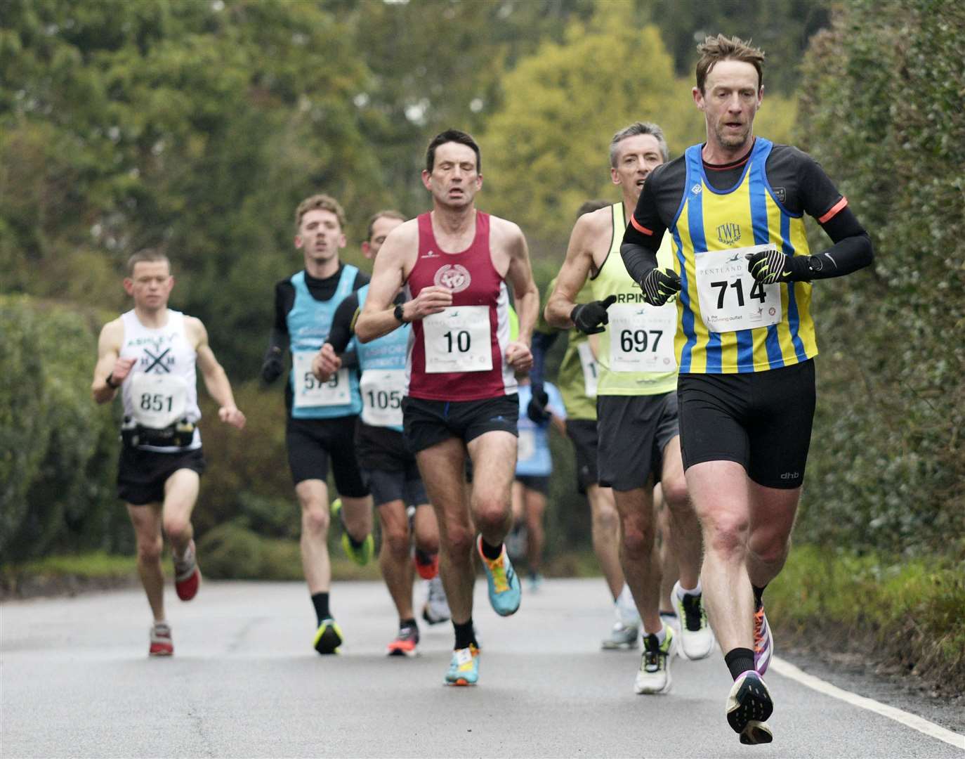 No.714 John Law of Tunbridge Wells Harriers. Picture: Barry Goodwin (62013903)